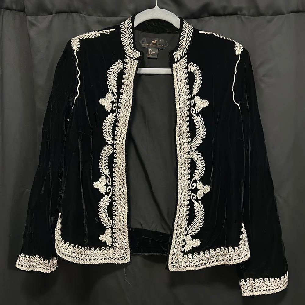 H&M Autumn Collection 2013 Velvet Bolero Jacket